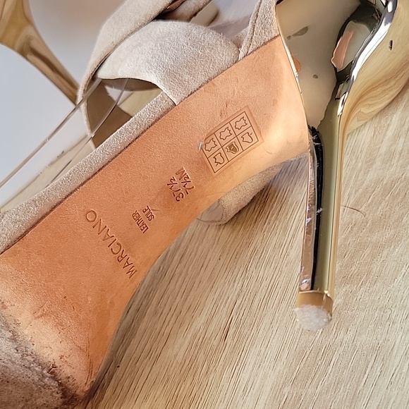 MARCIANO Suede high heels sandals - Picture 7 of 8